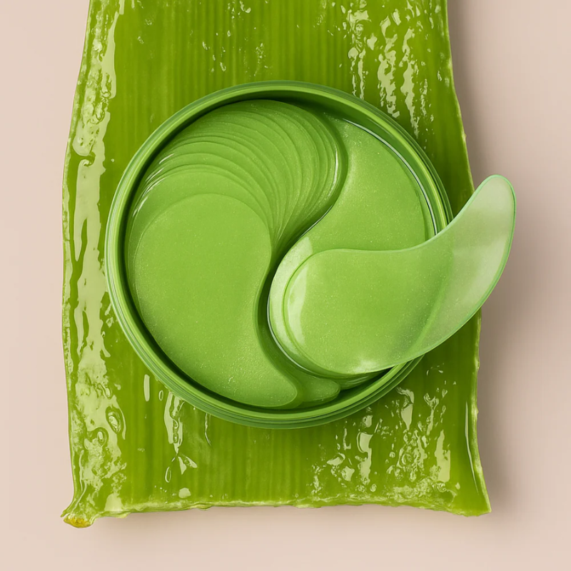 Aloe Vera Under-Eye Patches – Ideal for dark circles, puffiness and tired eyes